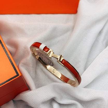 [Rose Jewellery]CLASSIC HM CLIC RED 8MM ENAMEL BRACELET