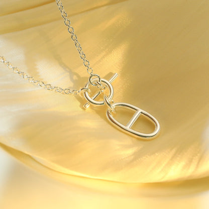 [Rose Jewellery]HM CHAINE D'ANCRE PENDANT NECKLACE STERLING SILVER