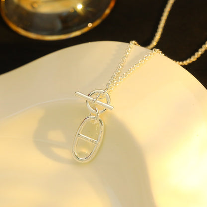 [Rose Jewellery]HM CHAINE D'ANCRE PENDANT NECKLACE STERLING SILVER