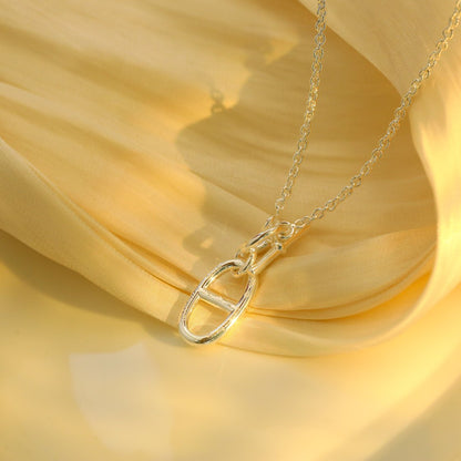 [Rose Jewellery]HM CHAINE D'ANCRE PENDANT NECKLACE STERLING SILVER