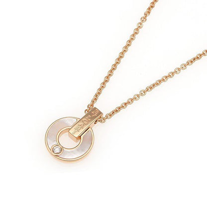 [Rose Jewellery]GARI NECKLACE PINK GOLD MOP