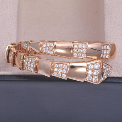 [Rose Jewellery]SERPENTI BRACELET PINK GOLD DIAMOND