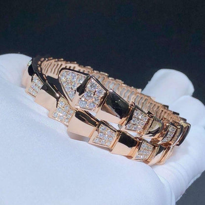 [Rose Jewellery]SERPENTI BRACELET PINK GOLD DIAMOND