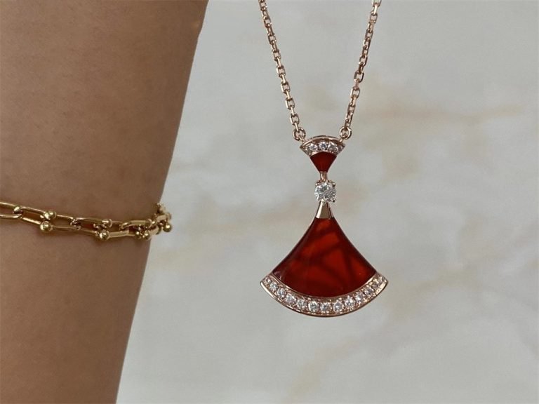 [Rose Jewellery]DREAM NECKLACE CARNELIAN DIAMOND