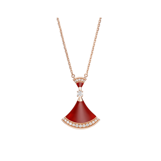 [Rose Jewellery]DREAM NECKLACE CARNELIAN DIAMOND