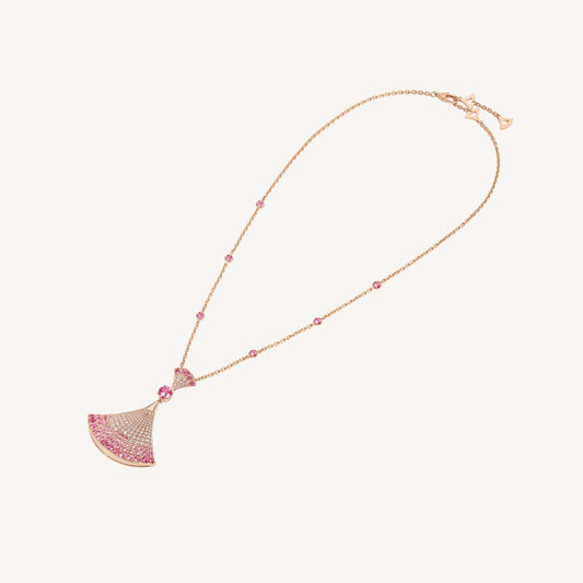 [Rose Jewellery]DREAM NECKLACK DIAMOND PINK GOLD