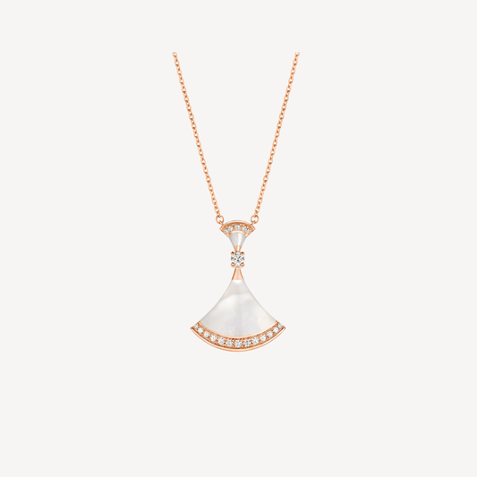 [Rose Jewellery]DREAM NECKLACE MOP PINK GOLD DIAMOND