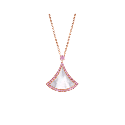 [Rose Jewellery]DREAM NECKLACE MOP DIAMOND PINK