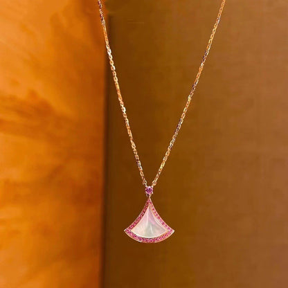 [Rose Jewellery]DREAM NECKLACE MOP DIAMOND PINK