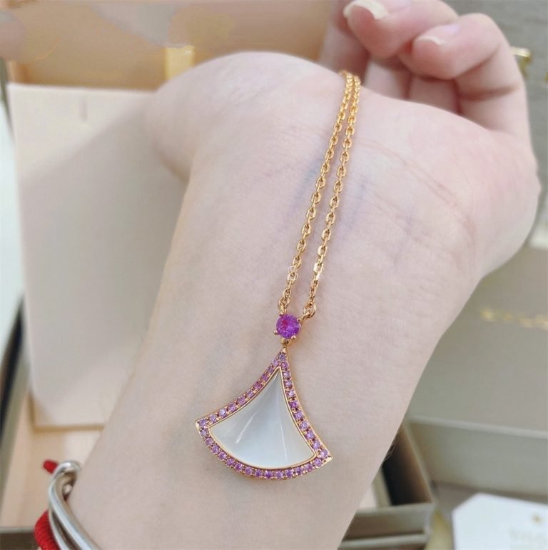 [Rose Jewellery]DREAM NECKLACE MOP DIAMOND PINK