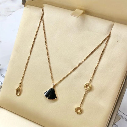 [Rose Jewellery]DREAM NECKLACE ONYX 1 DIAMOND