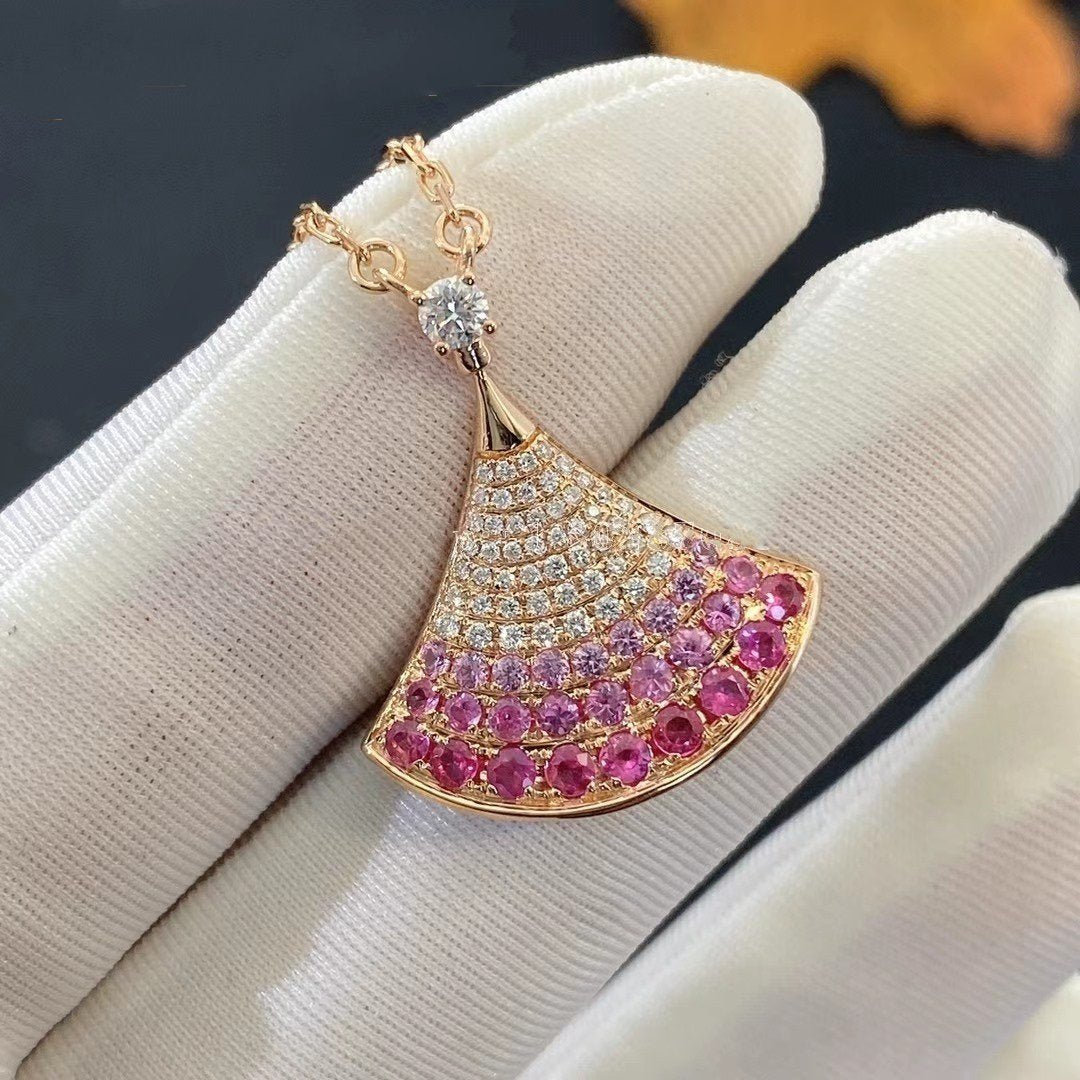 [Rose Jewellery]DREAM NECKLACE PINK GOLD PINK DIAMOND