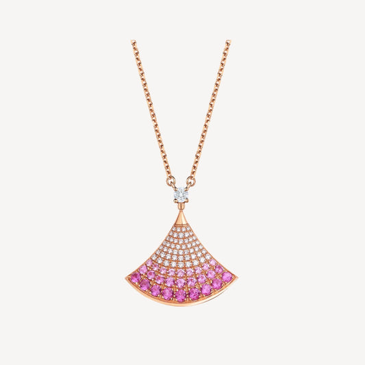 [Rose Jewellery]DREAM NECKLACE PINK GOLD PINK DIAMOND