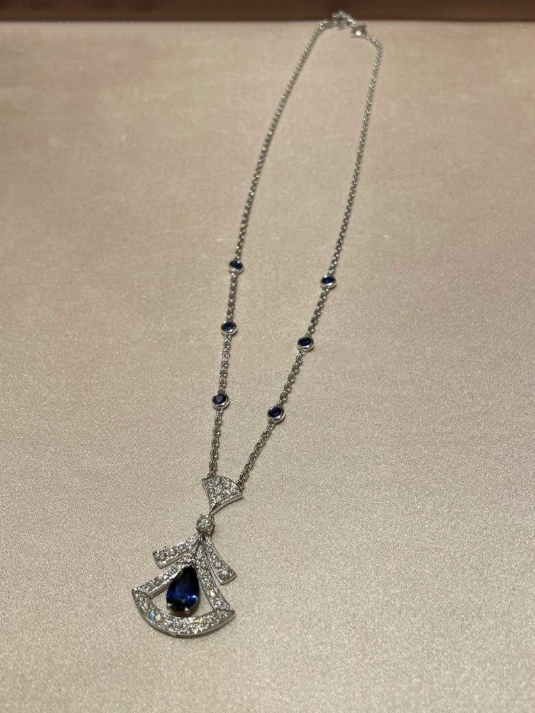 [Rose Jewellery]DREAM NECKLACE AGATE DIAMOND SILVER