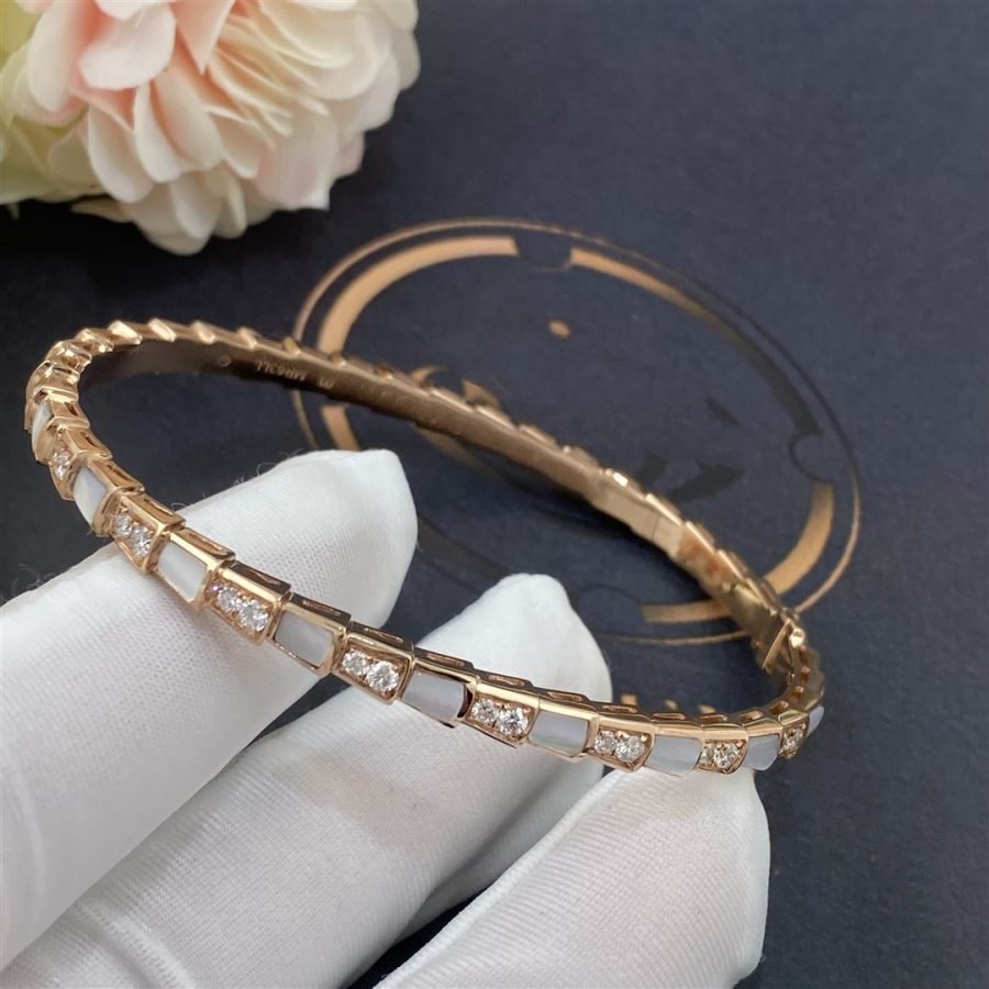 [Rose Jewellery]SERPENTI BRACELET PINK GOLD MOP DIAMOND