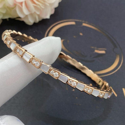 [Rose Jewellery]SERPENTI BRACELET PINK GOLD MOP DIAMOND