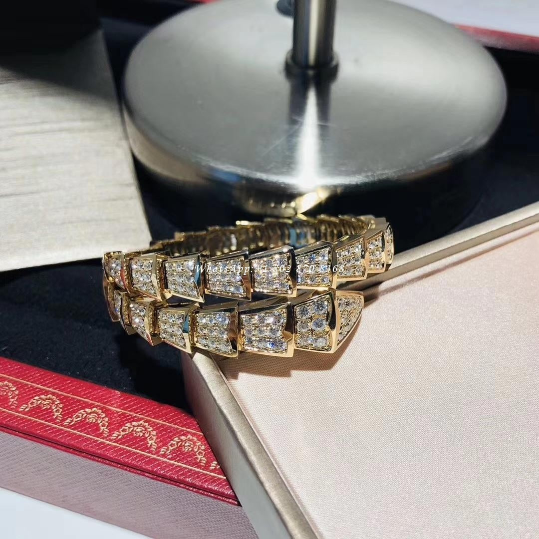 [Rose Jewellery]SERPENTI BRACELET 8MM GOLD DIAMOND