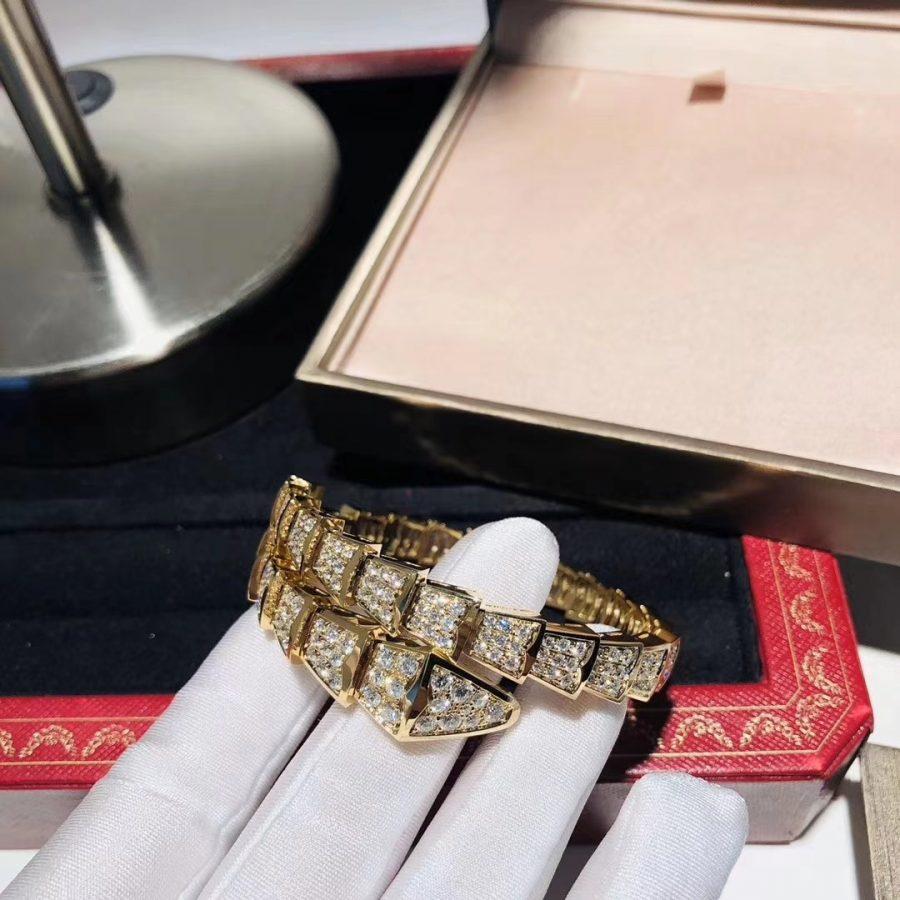 [Rose Jewellery]SERPENTI BRACELET 8MM GOLD DIAMOND