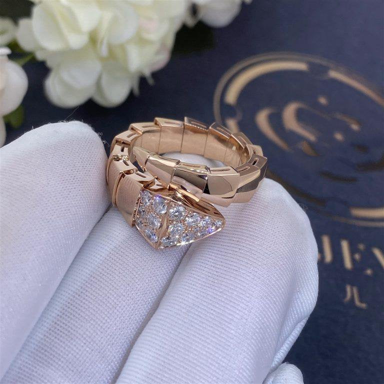 [Rose Jewellery]SERPENTI RING PINK GOLD DIAMOND