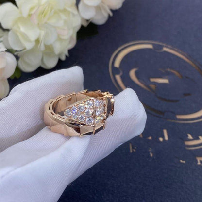 [Rose Jewellery]SERPENTI RING PINK GOLD DIAMOND