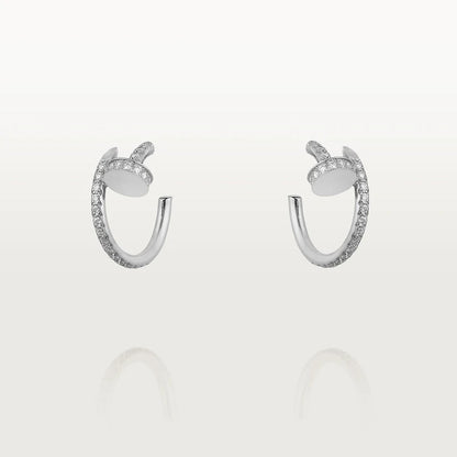 [Rose Jewellery]JUSTE EARRINGS 12.75MM SILVER DIAMOND