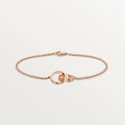 [Rose Jewellery]LOVE BRACELET DOUBLE RING