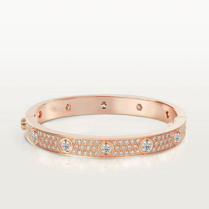 [Rose Jewellery]LOVE BRACELET 6.1MM DIAMOND-PAVED 10 BIG DIAMONDS