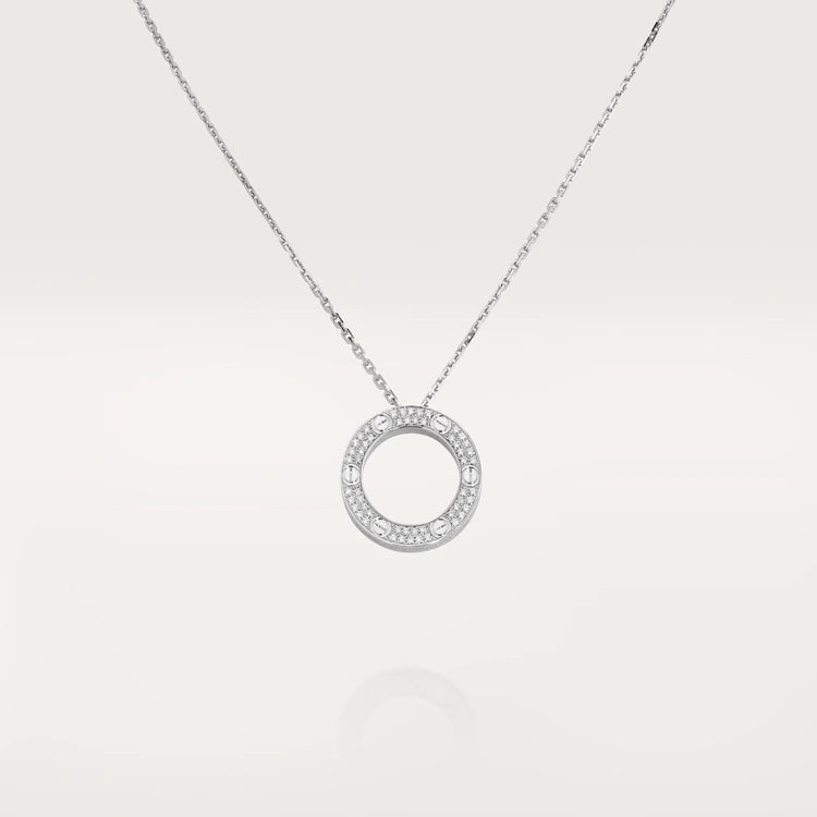 [Rose Jewellery]LOVE NECKLACE ADJUSTABLE SILVER