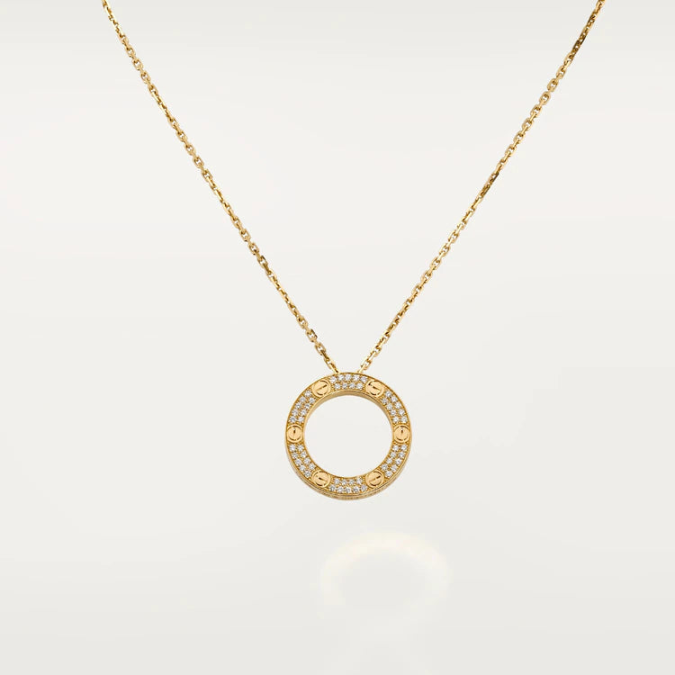 [Rose Jewellery]LOVE NECKLACE ADJUSTABLE ROSE GOLD