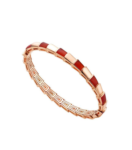 [Rose Jewellery]SERPENTI BRACELET PINK GOLD RUBELLITE