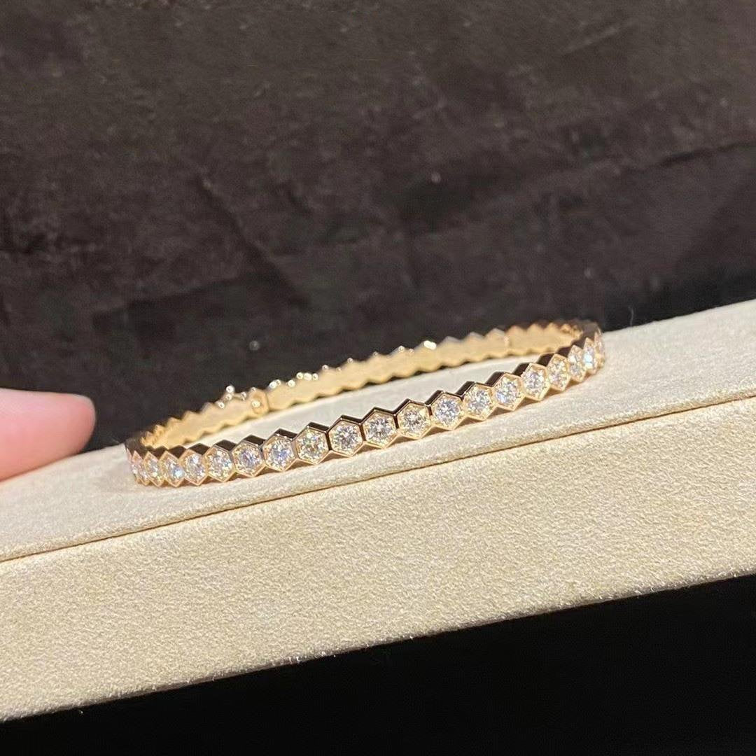 [Rose Jewellery]BEE LOVE GOLD BRACELET FULL DIAMOND