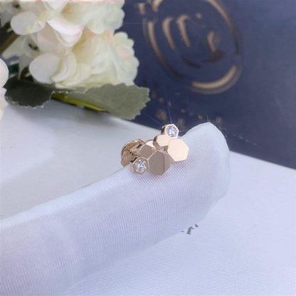 [Rose Jewellery]BEE LOVE PINK GOLD DIAMOND EARRINGS