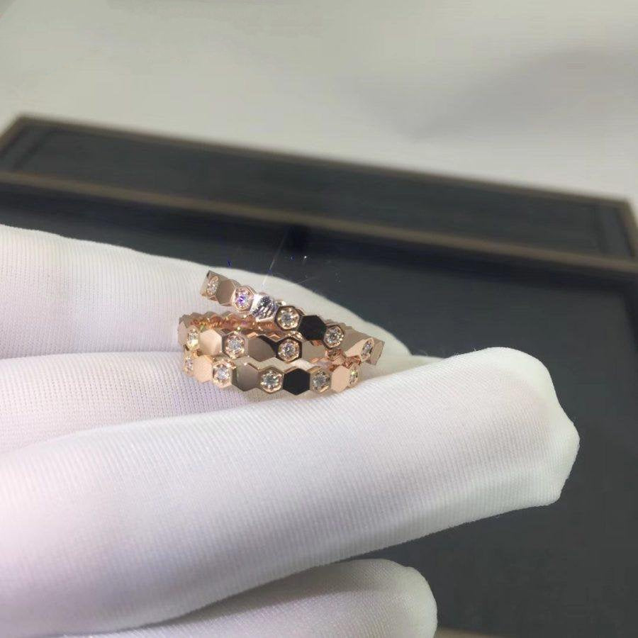 [Rose Jewellery]BEE LOVE RING PINK GOLD DIAMOND