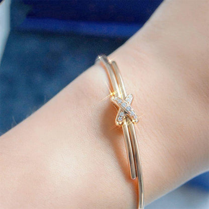 [Rose Jewellery]JEUX DE BRACELET PINK GOLD DIAMONDS