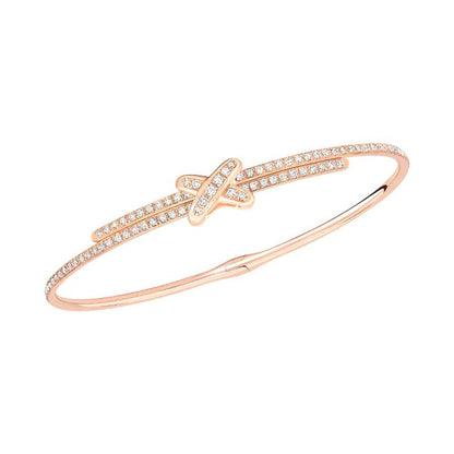 [Rose Jewellery]JEUX DE BRACELET DIAMONDS PINK GOLD