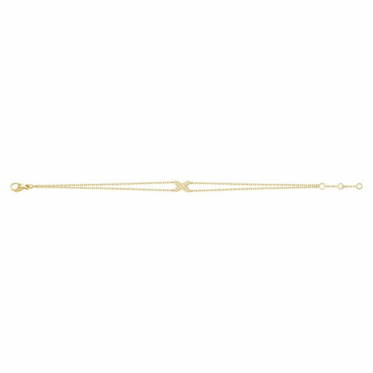 [Rose Jewellery]JEUX BRACELET GOLD DIAMOND