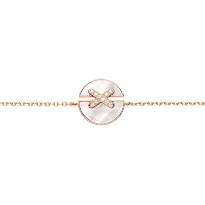 [Rose Jewellery]JEUX DE BRACELET MOP PINK GOLD DIAMONDS