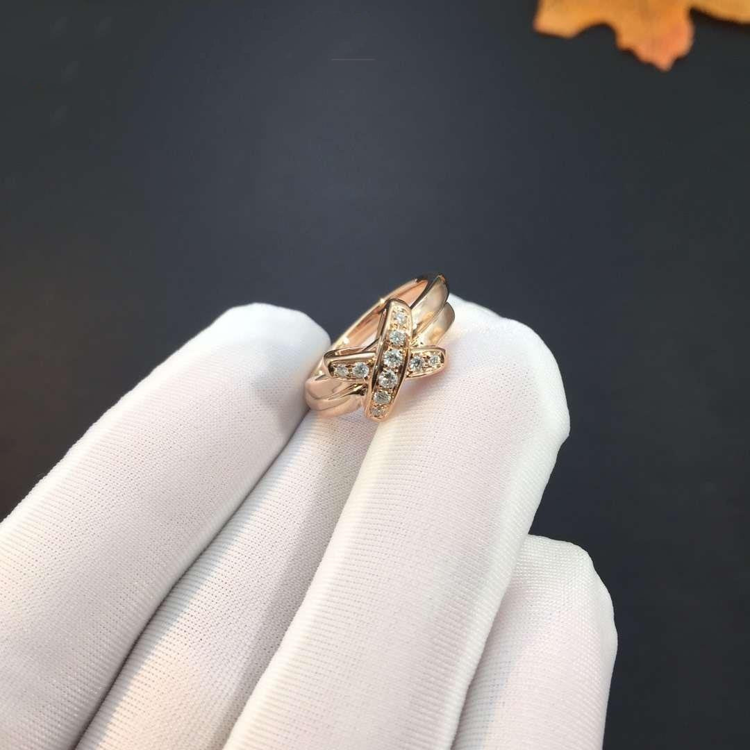 [Rose Jewellery]JEUX DE PINK GOLD DIAMOND RING