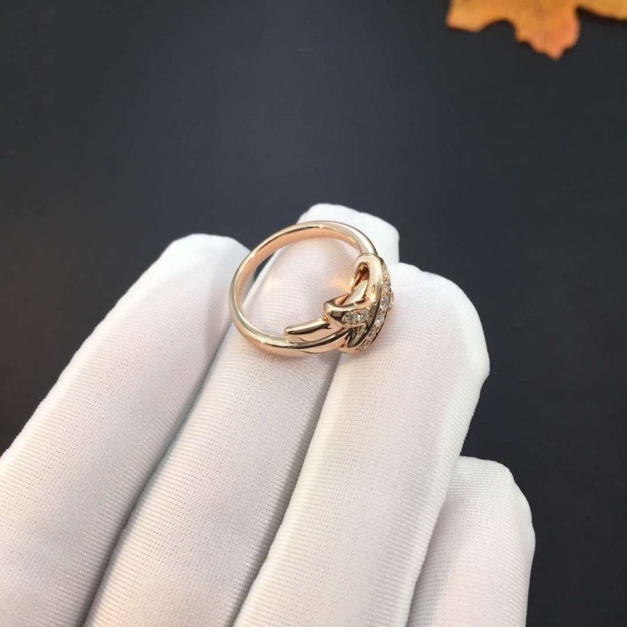 [Rose Jewellery]JEUX DE PINK GOLD DIAMOND RING