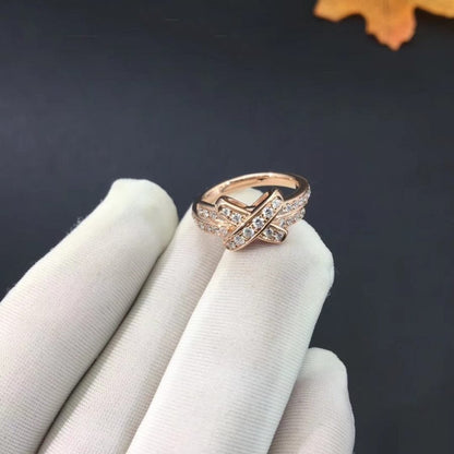 [Rose Jewellery]JEUX DE RING PINK GOLD DIAMOND