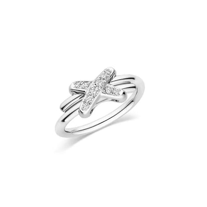 [Rose Jewellery]JEUX DE SILVER DIAMOND RING