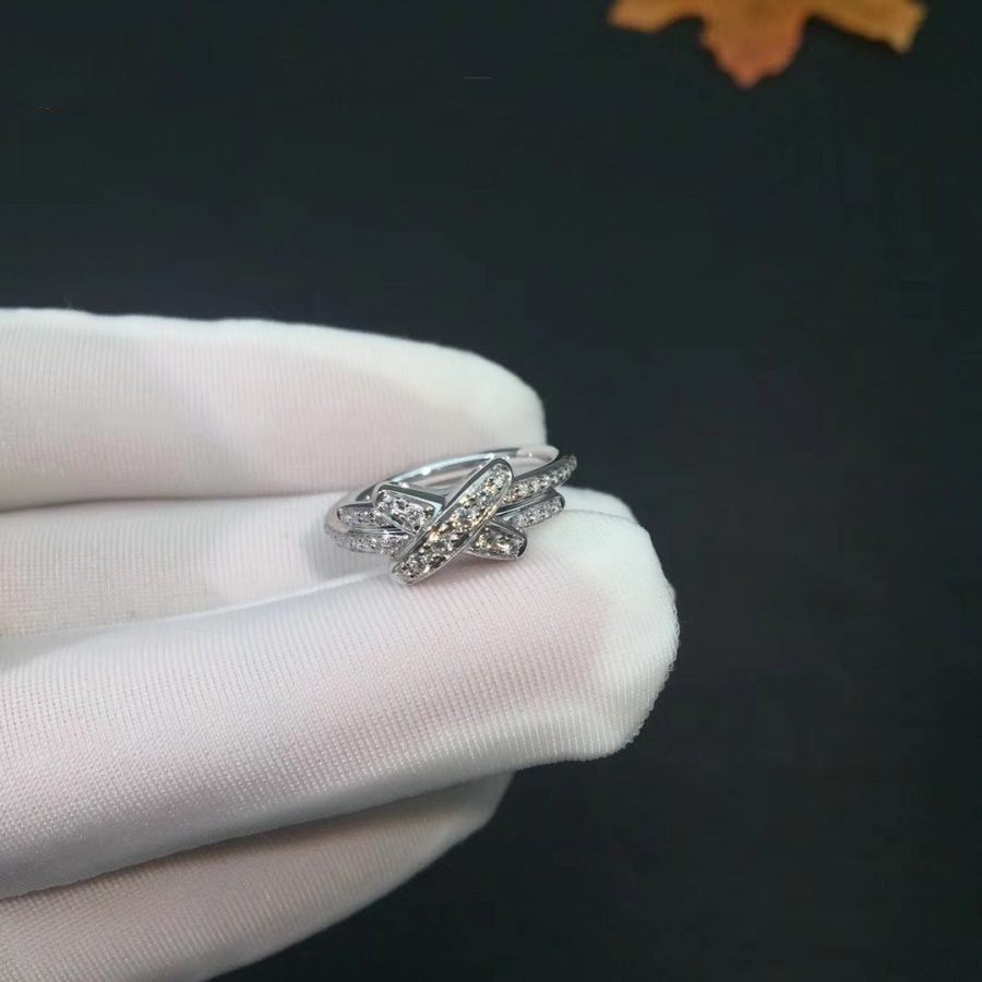 [Rose Jewellery]JEUX DE SILVER DIAMOND RING