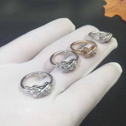 [Rose Jewellery]JEUX DE SILVER DIAMOND RING