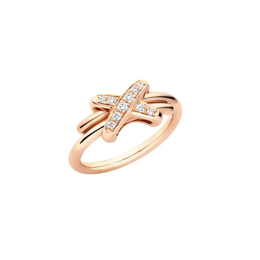 [Rose Jewellery]JEUX DE PINK GOLD DIAMOND RING