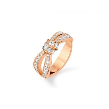 [Rose Jewellery]LIENS PINK GOLD DIAMOND RING