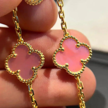 [Rose Jewellery]CLOVER 5 PINK MOP BRACELET