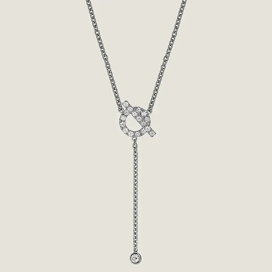 [Rose Jewellery]FINESSE SILVER DIAMOND NECKLACE