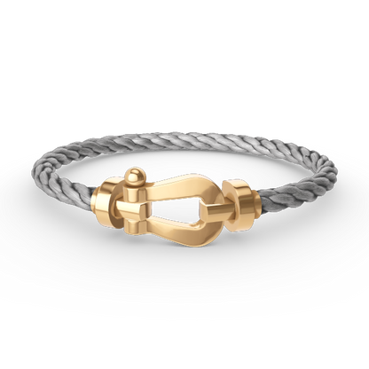 [Rose Jewellery]FORCE LARGE HORSESHOE NO DIAMOND BRACELET GOLD