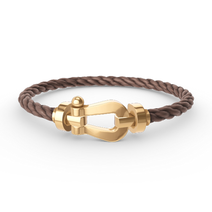 [Rose Jewellery]FORCE LARGE HORSESHOE NO DIAMOND BRACELET GOLD