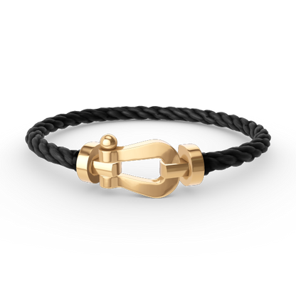 [Rose Jewellery]FORCE LARGE HORSESHOE NO DIAMOND BRACELET GOLD